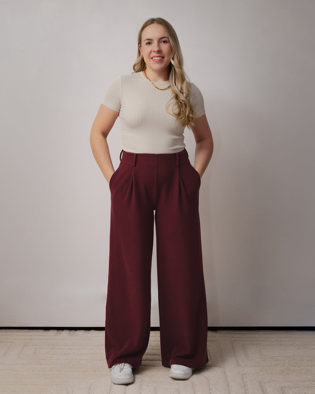 PRÉCOMMANDE - Evazia - Pantalon long jambe évasée
